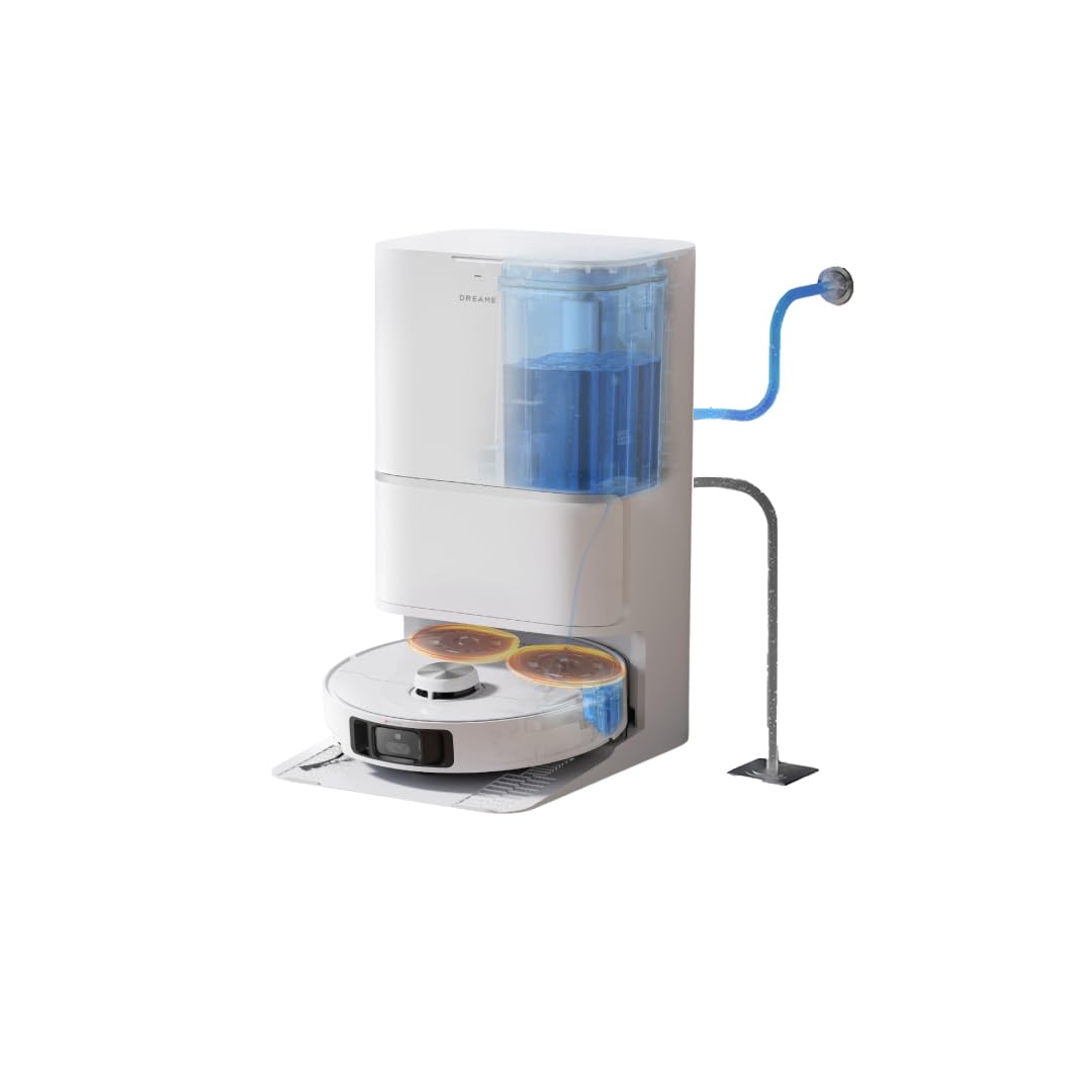 dreame L20 Ultra Complete Saugroboter mit Mop, 7000Pa Roboter-Staubsauger mit MopExtend-Technologie, KI-Hindernisvermeidung, automatisches Wischen, selbstheiße Lufttrocknung, sauberes Genie für Harte