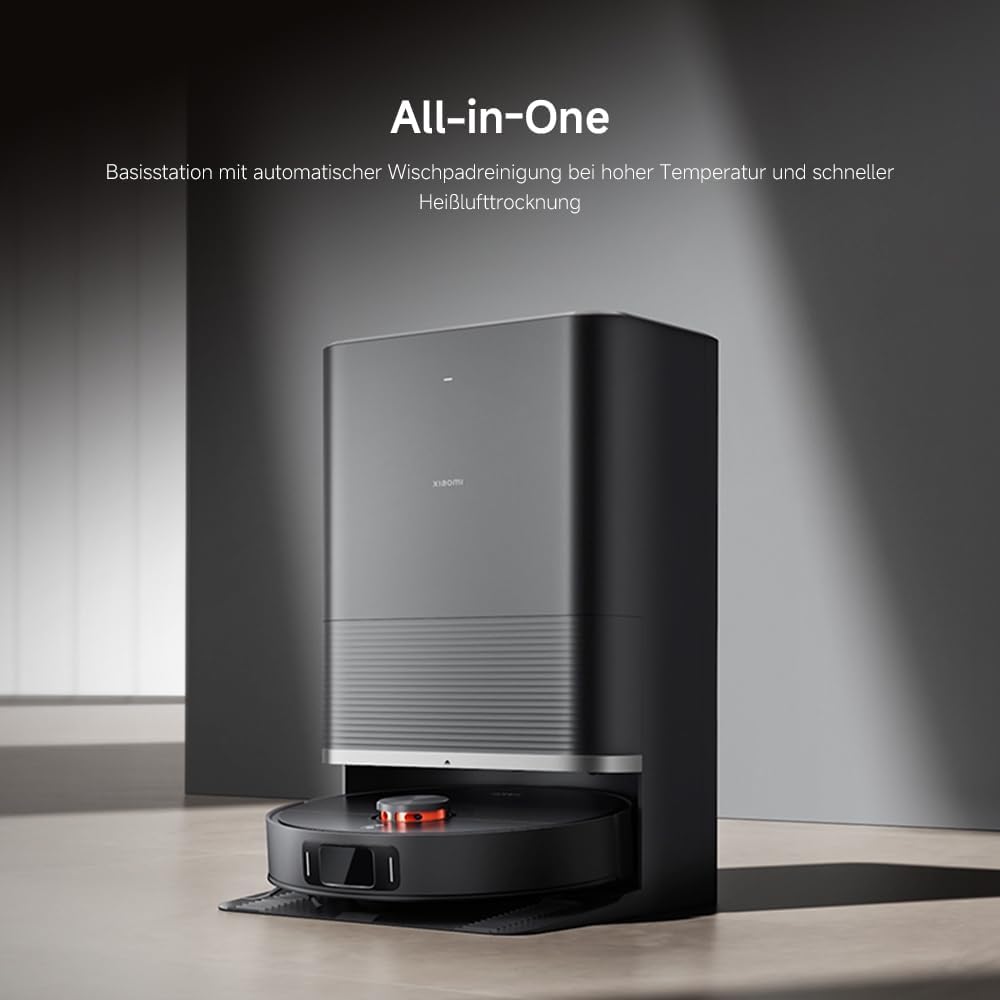 Xiaomi X20 Max Saugroboter mit Wischfunktion, 8.000 Pa, Wischpad-Arm