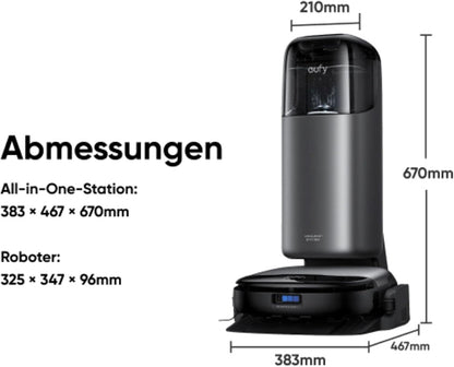 eufy S1 Pro Saug-Wisch-Roboter