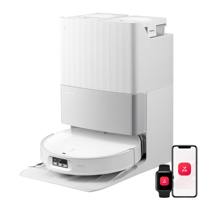 roborock Qrevo Edge 2 Set Saugroboter mit Wischfunktion&Hebarem Wischmopp