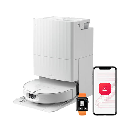 roborock Qrevo Edge 2 Set Saugroboter mit Wischfunktion&Hebarem Wischmopp