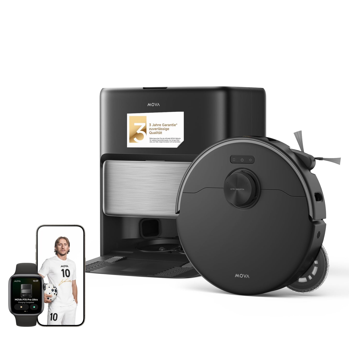 MOVA P50 Ultra Saugroboter mit flexiblem Wischmopp