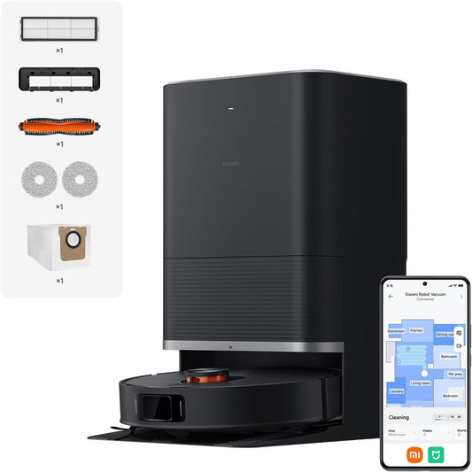 Xiaomi X20 Max Saugroboter mit Wischfunktion, 8.000 Pa, Wischpad-Arm