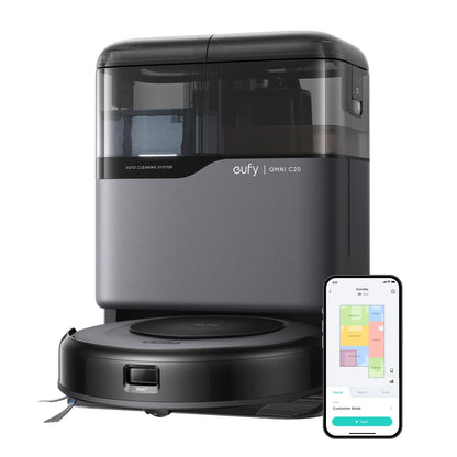 eufy Saug- und Wischroboter Omni C20, Komplett