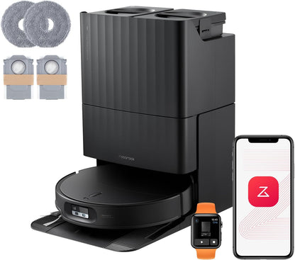roborock Qrevo Edge 2 Set Saugroboter mit Wischfunktion&Hebarem Wischmopp