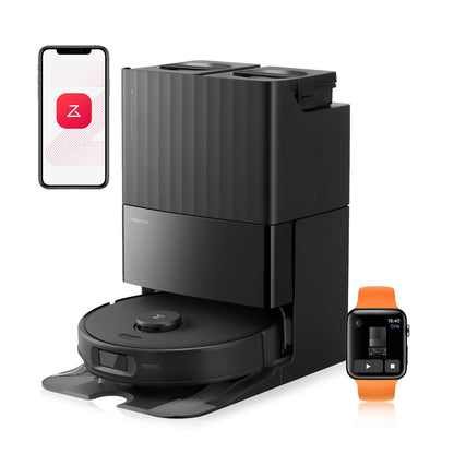 roborock Qrevo Edge 2 Set Saugroboter mit Wischfunktion&Hebarem Wischmopp