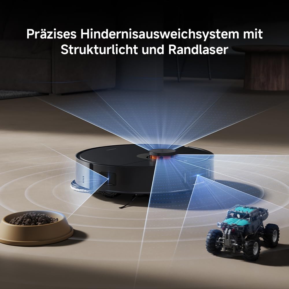 Xiaomi X20 Max Saugroboter mit Wischfunktion, 8.000 Pa, Wischpad-Arm