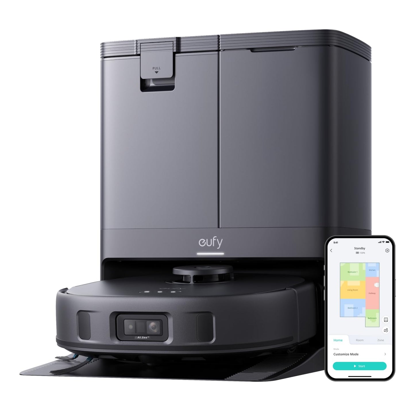 eufy Saug- und Wischroboter Omni C20, Komplett