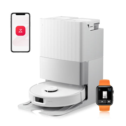 roborock Qrevo Edge 2 Set Saugroboter mit Wischfunktion&Hebarem Wischmopp