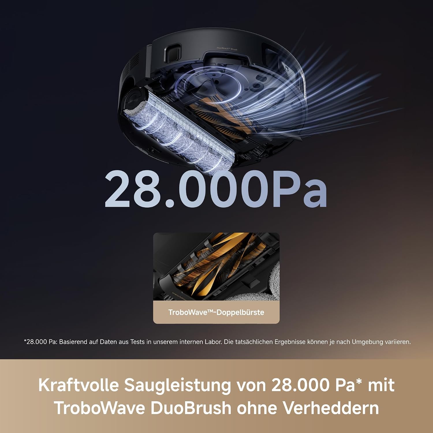 MOVA Z60 Ultra Roller Complete, HydroForce-Wischen, AutoShield-Tech Schwarz