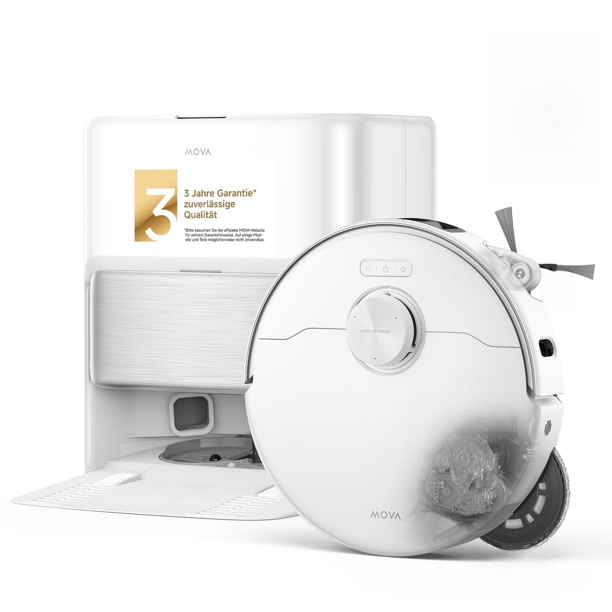 MOVA P50 Ultra Saugroboter mit flexiblem Wischmopp