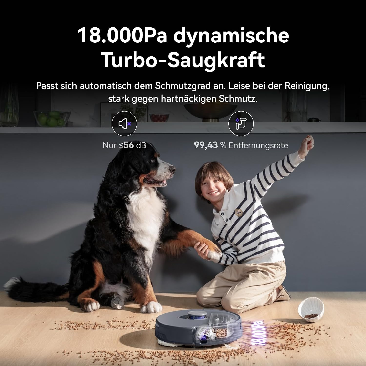 NARWAL Freo Z10 Ultra Saugroboter mit Wischfunktion mit KI-Reinigung
