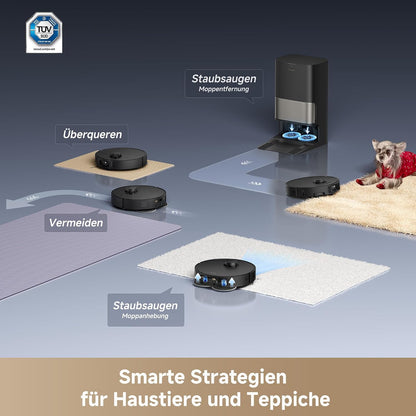 dreame L40s Pro Ultra Saugroboter mit Wischfunktion,19.000 Pa
