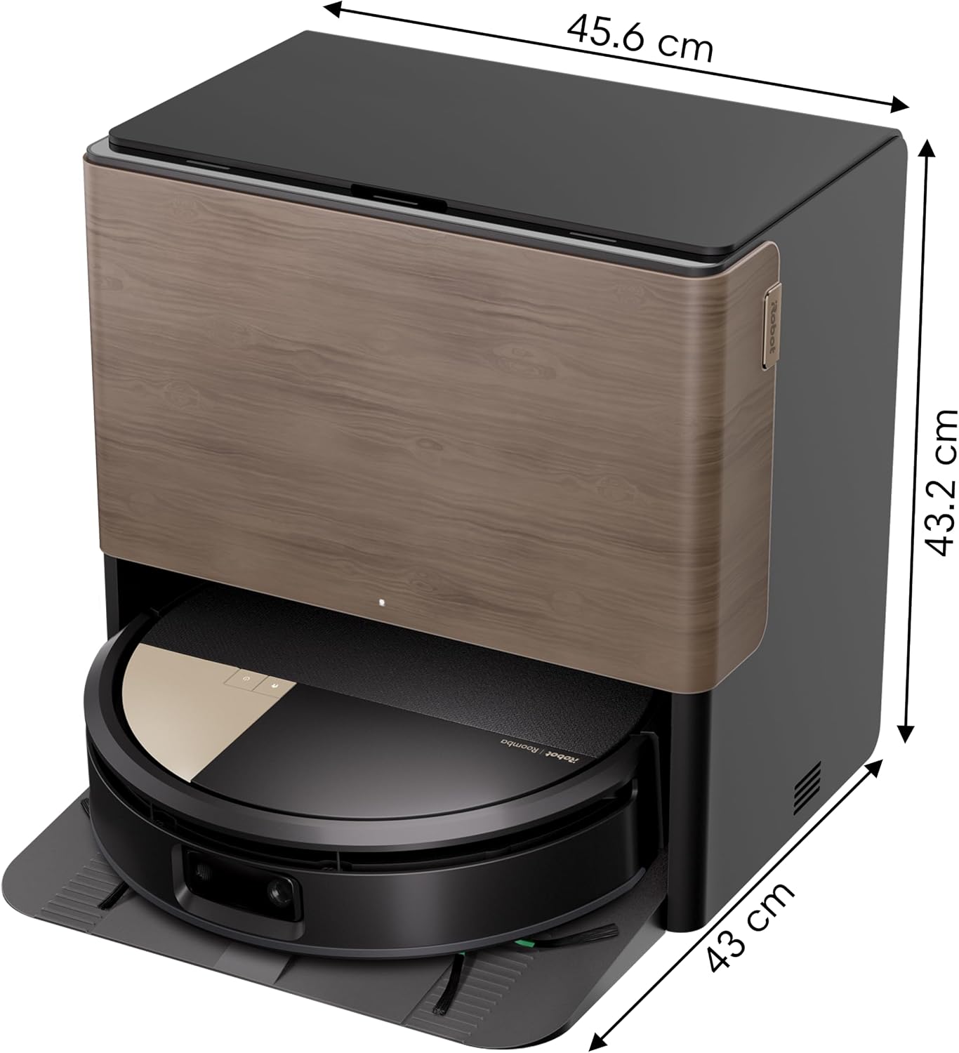 iRobot Roomba Max 705 Combo Saugroboter + AutoWash-Station: ausfahrbare, selbstreinigende Wischrolle, Wischabdeckung, Doppelbürsten, Selbstentleerung, Heißwäsche und Trocknung, umfährt Hindernisse, LiDAR
