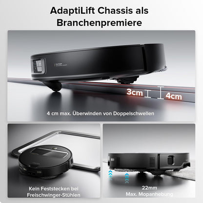 roborock Saros Z70 Saugroboter mit Wischfunktion, OmniGrip Arm, KI-gestützt