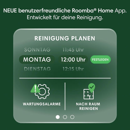 iRobot Roomba Plus 405 Saug- und Wischroboter + AutoWash-Station Saugroboter mit Wischfunktion - Clearview LiDAR - 7000Pa - DualClean Wischpads - SmartScrub - Teppicherkennung - 75 Tage Entleerung - Weiß