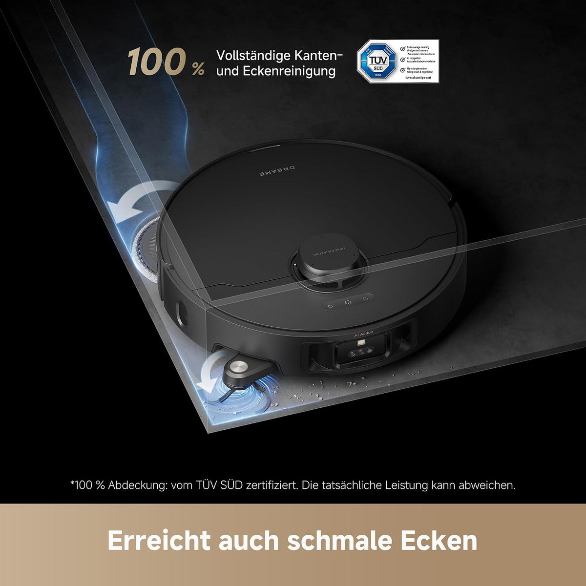 dreame L40s Pro Ultra Saugroboter mit Wischfunktion,19.000 Pa