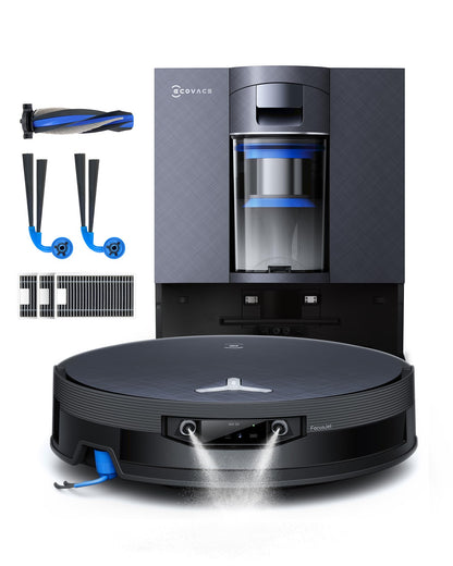 ECOVACS X12 OMNICYCLONE Saugroboter mit Wischfunktion, 22.000 Pa Saugkraft