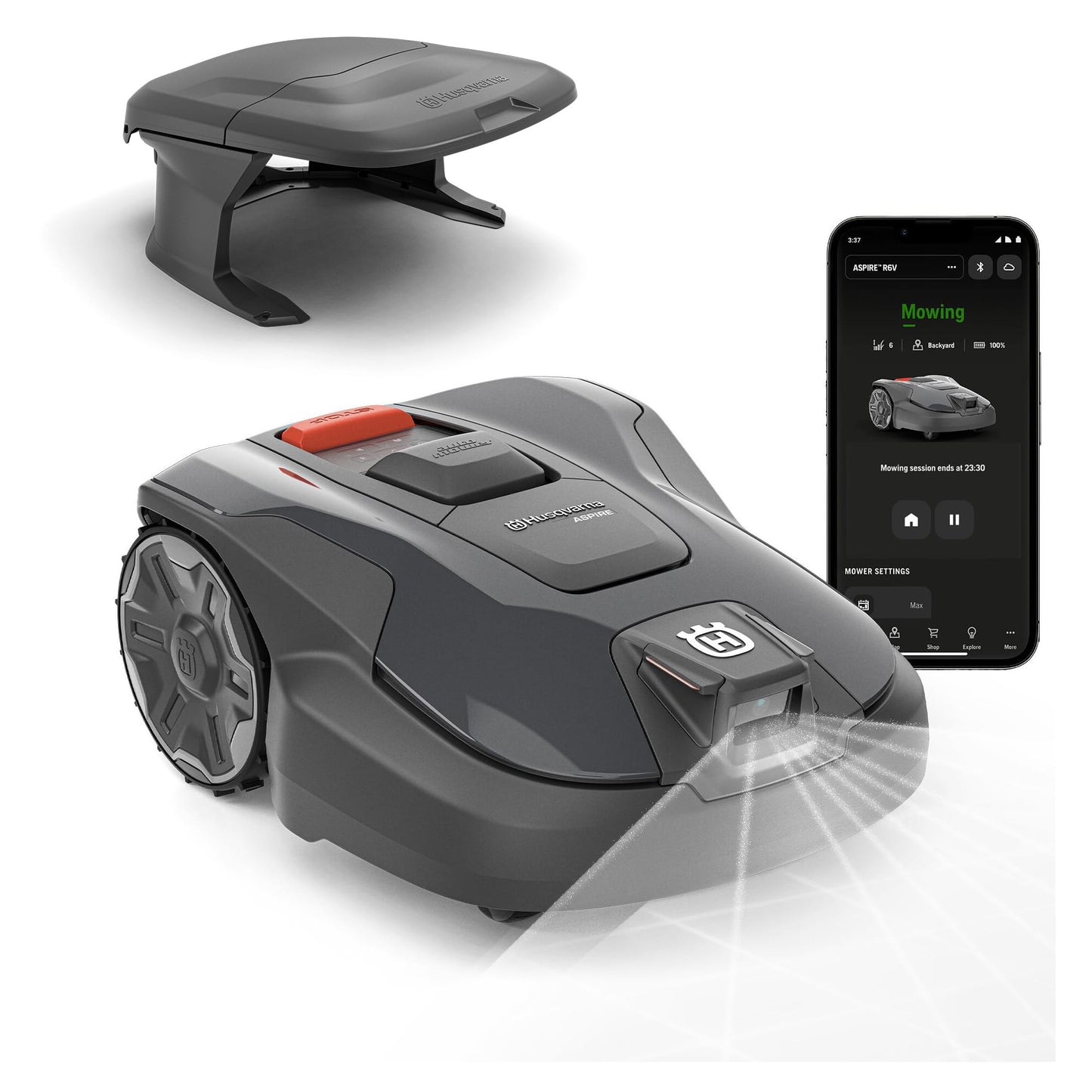 Husqvarna Automower® Aspire R6V Mähroboter ohne Begrenzungskabel