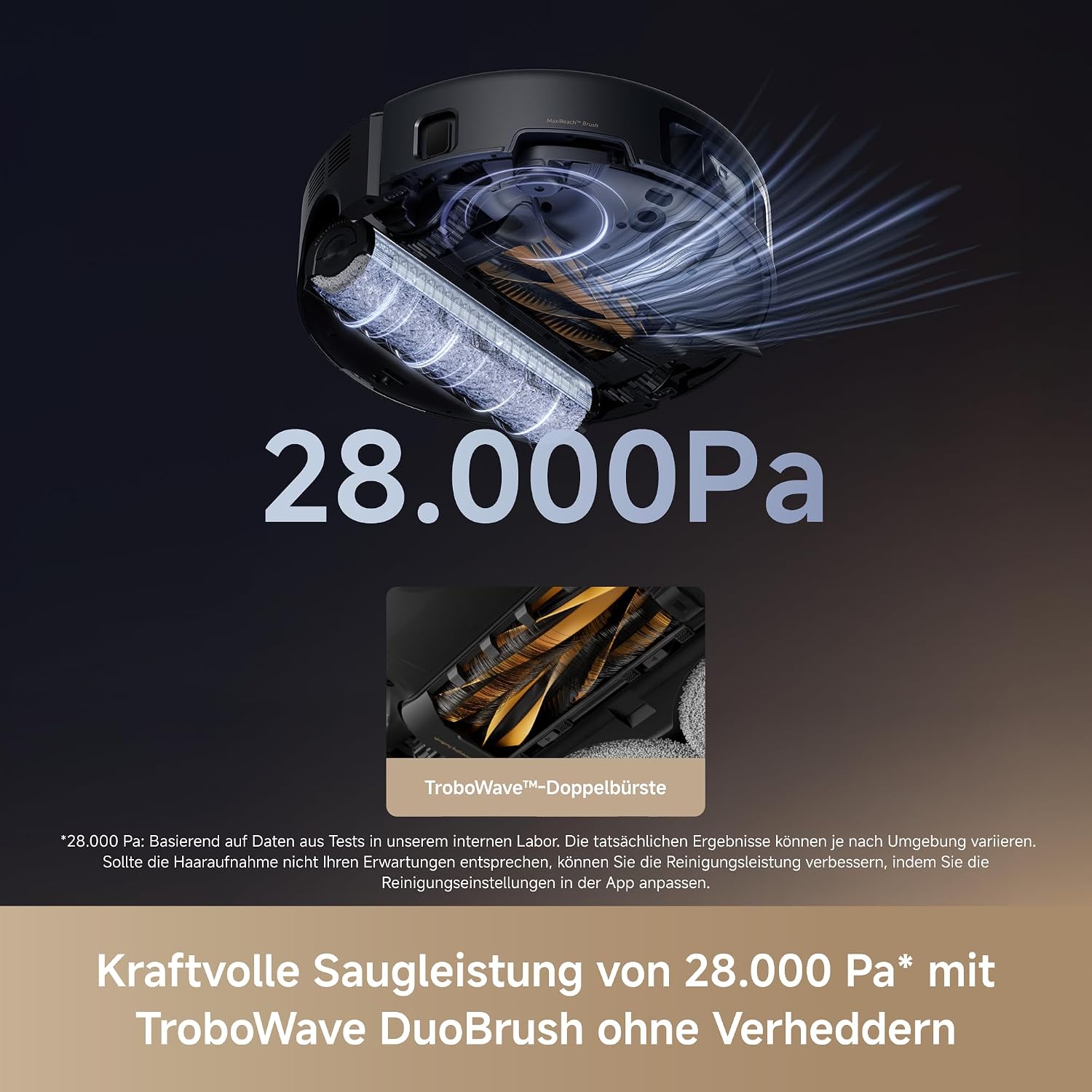 MOVA Z60 Ultra Roller Complete, Schwarz