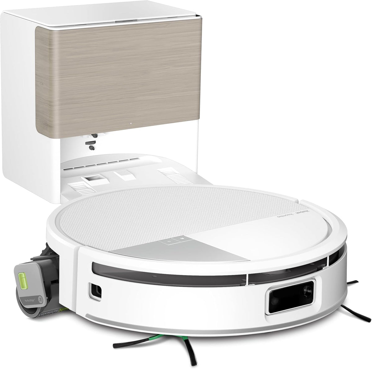 iRobot Roomba Max 705 Combo Saugroboter + AutoWash-Station: ausfahrbare, selbstreinigende Wischrolle, Wischabdeckung, Doppelbürsten, Selbstentleerung, Heißwäsche und Trocknung, umfährt Hindernisse, LiDAR