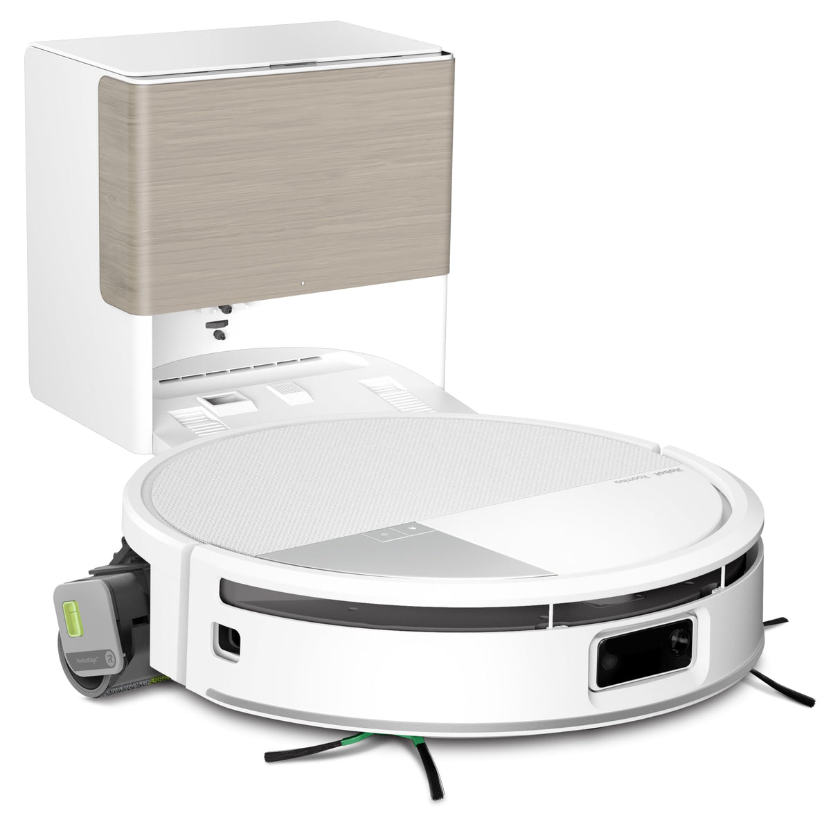 iRobot Roomba Max 705 Combo Saugroboter + AutoWash-Station: ausfahrbare, selbstreinigende Wischrolle, Wischabdeckung, Doppelbürsten, Selbstentleerung, Heißwäsche und Trocknung, umfährt Hindernisse, LiDAR