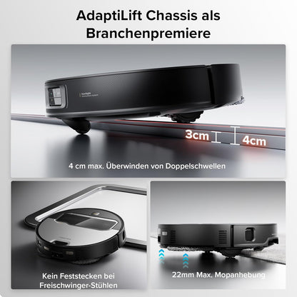 roborock Saros Z70 Saugroboter mit Wischfunktion, OmniGrip Arm, KI-gestützt