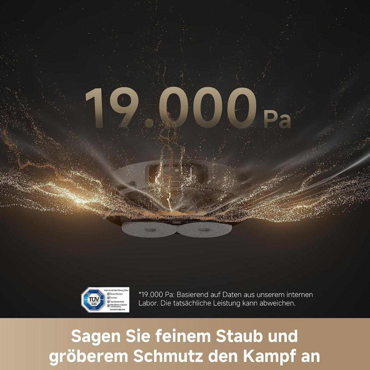 dreame L40s Pro Ultra Saugroboter mit Wischfunktion,19.000 Pa