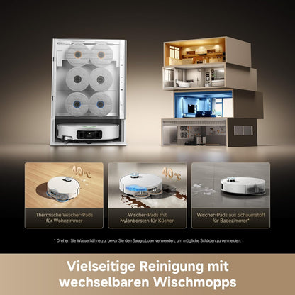 dreame Matrix10 Ultra Saugroboter mit Multi-Mop-Wechselstation