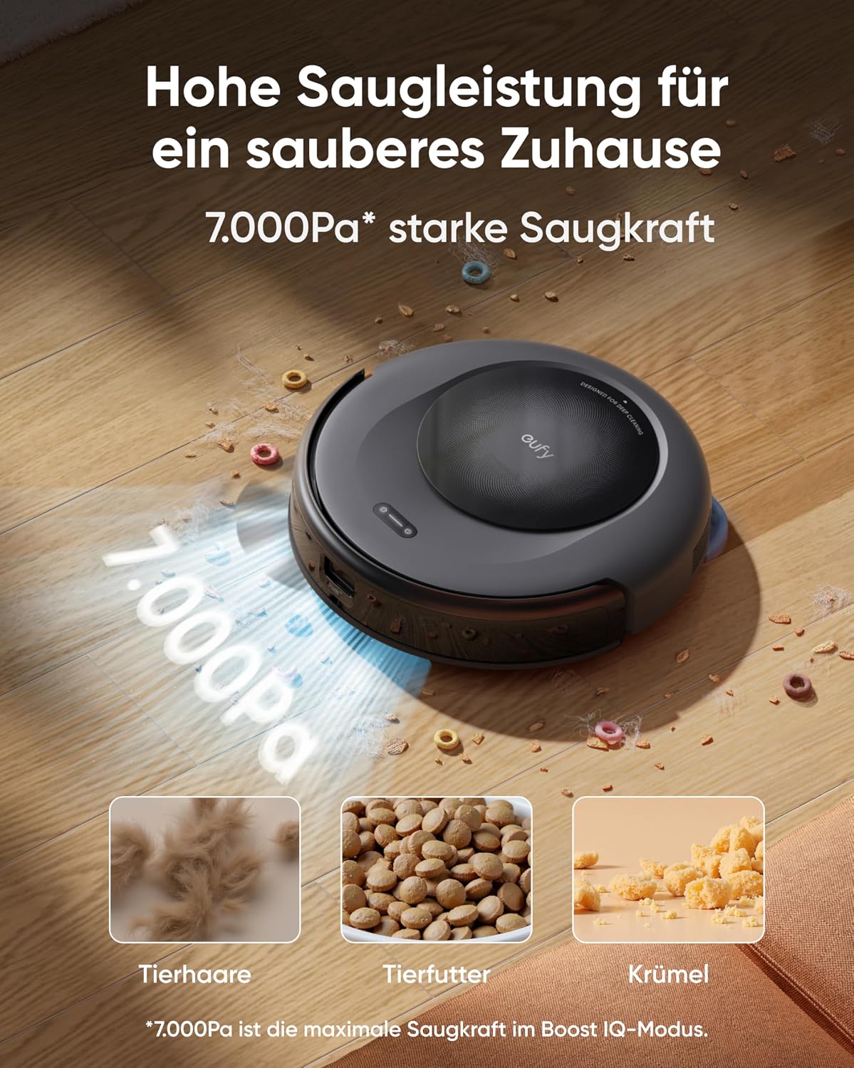 eufy Saug- und Wischroboter Omni C20, Komplett