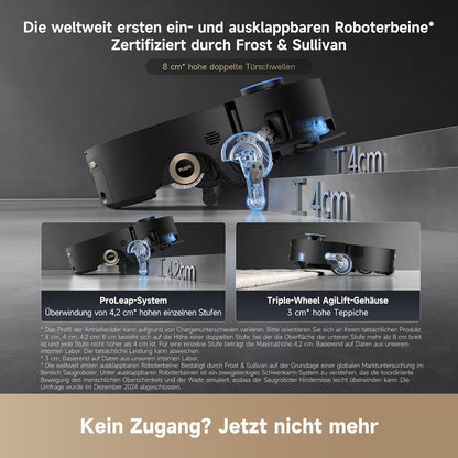 dreame Aqua10 Ultra Roller Complete Saugroboter, AquaRoll-Wischmopp