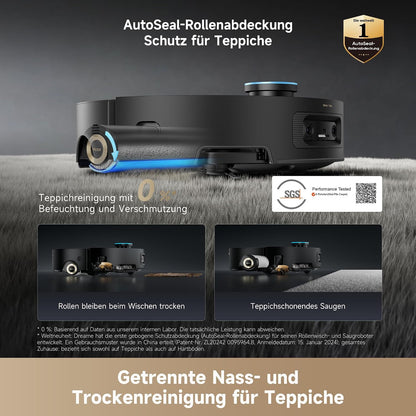 dreame Aqua10 Ultra Roller Complete Saugroboter, AquaRoll-Wischmopp
