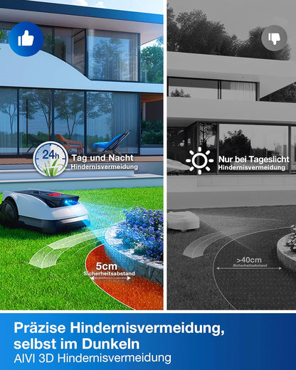 ECOVACS Goat O800 RTK Mähroboter ohne Begrenzungskabel 800 m²