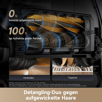 dreame Aqua10 Roller Saugroboter mit AquaRoll-Wischmopp, 30.000 Pa