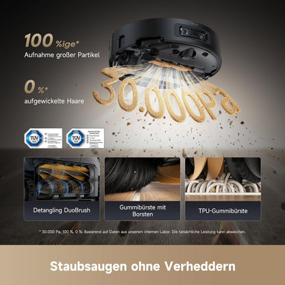 dreame Aqua10 Ultra Roller Complete Saugroboter, AquaRoll-Wischmopp