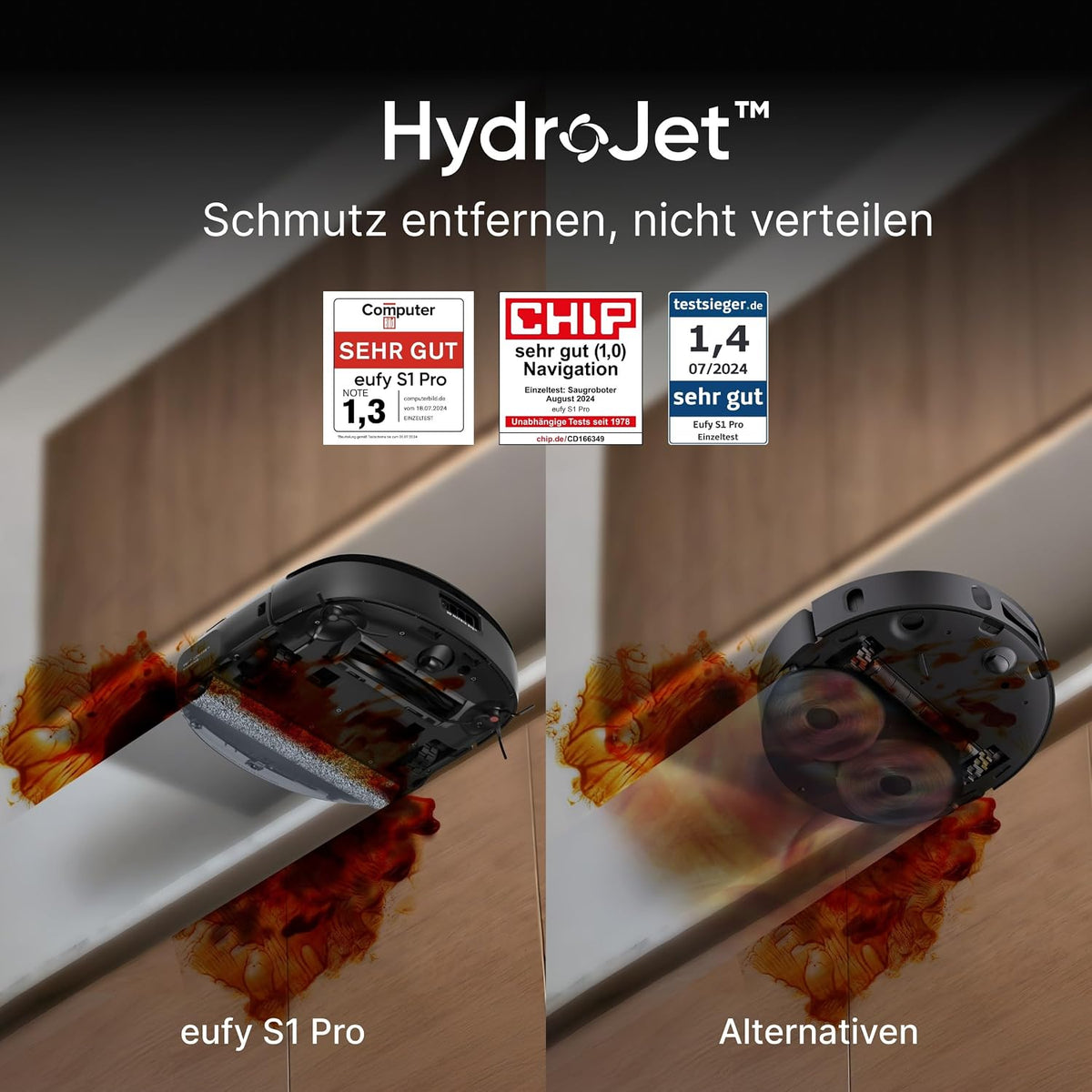 eufy S1 Pro Saug-Wisch-Roboter