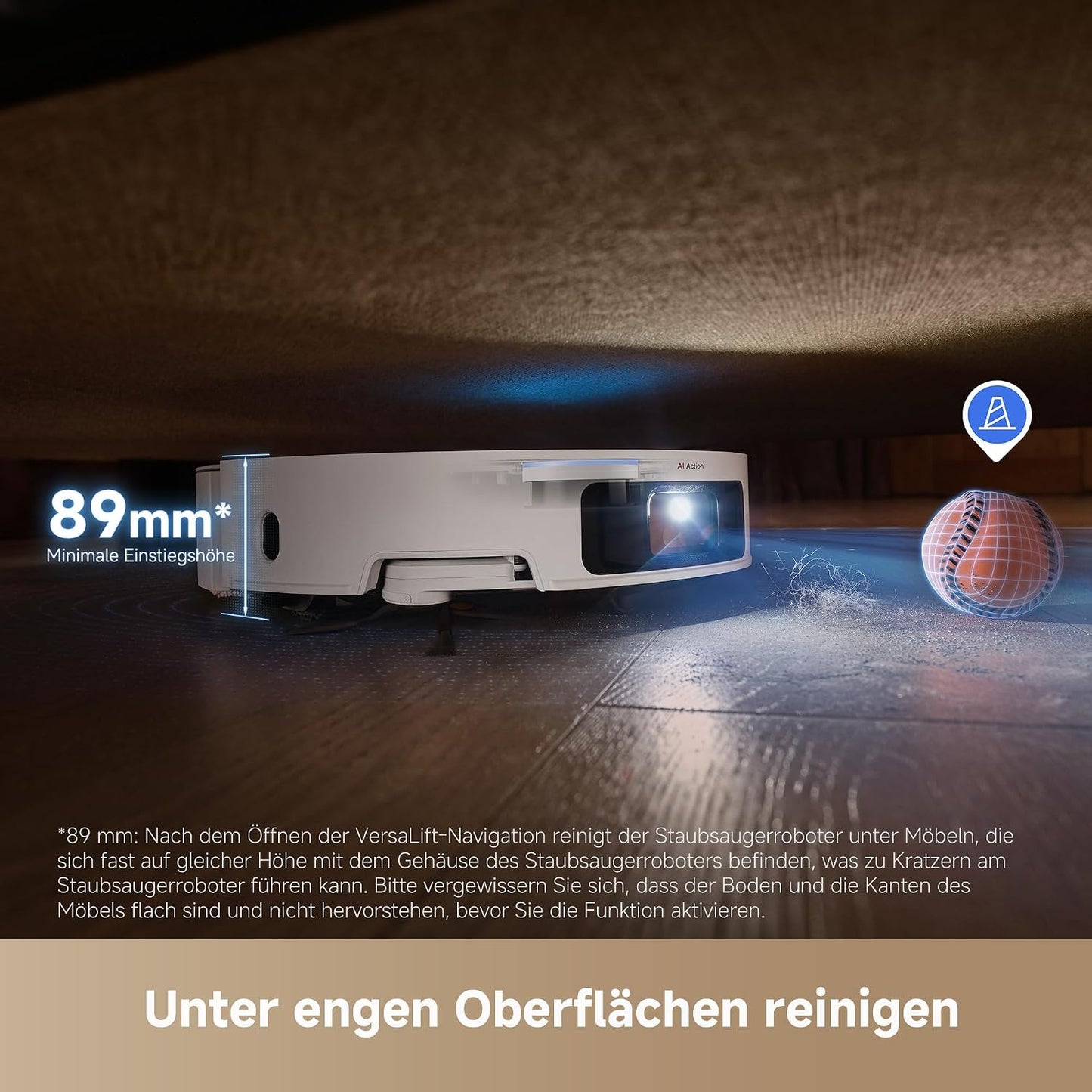dreame X50 Ultra Complete Saugroboter mit Wischfunktion,20.000 Pa