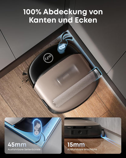eufy Saug- und Wischroboter HydroJet S2, Komplett