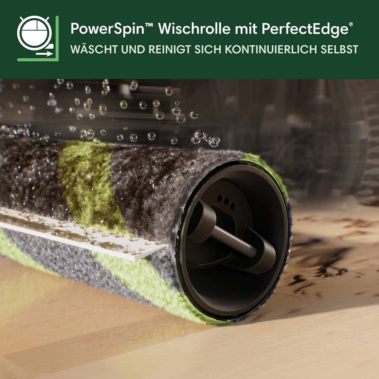 iRobot Roomba Max 705 Combo Saugroboter + AutoWash-Station: ausfahrbare, selbstreinigende Wischrolle, Wischabdeckung, Doppelbürsten, Selbstentleerung, Heißwäsche und Trocknung, umfährt Hindernisse, LiDAR