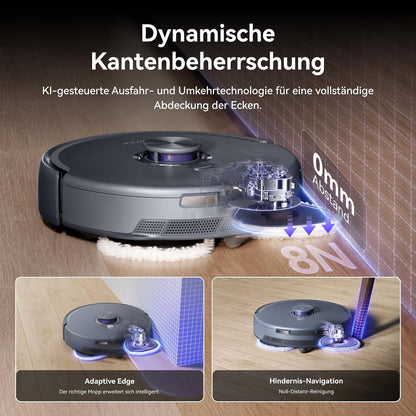 NARWAL Freo Z10 Ultra Saugroboter mit Wischfunktion mit KI-Reinigung
