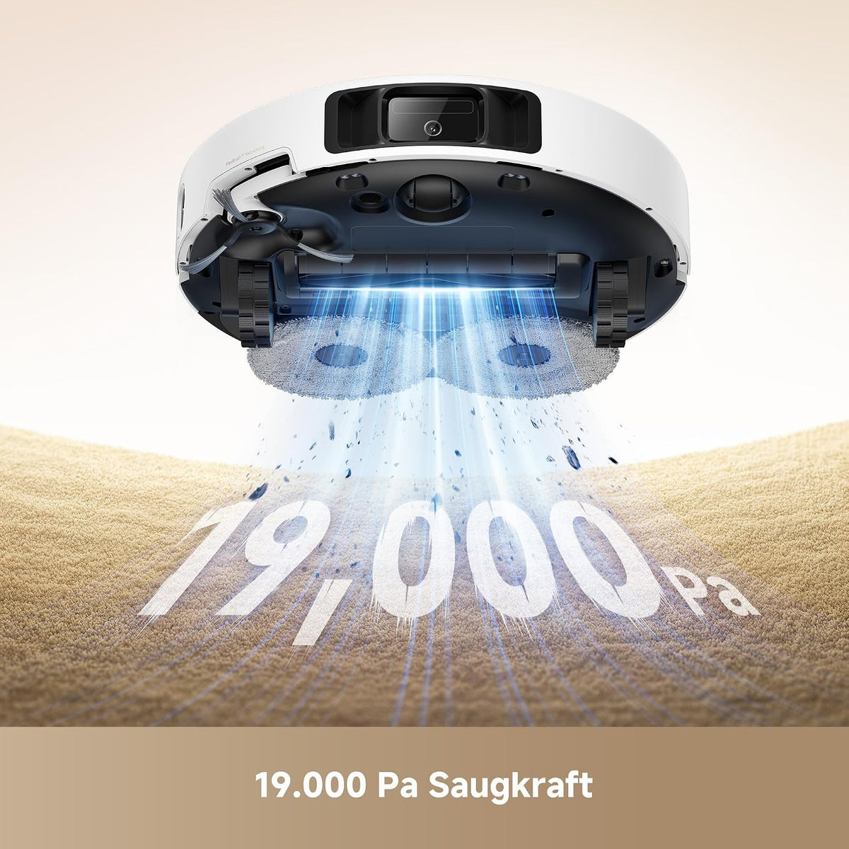 MOVA P50 Ultra Saugroboter mit flexiblem Wischmopp