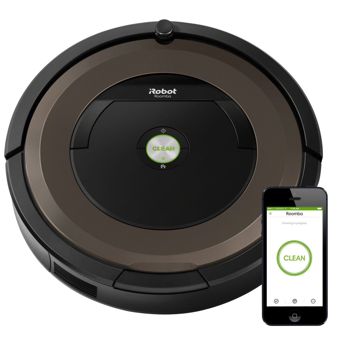 iRobot Roomba® Plus 515 Combo Roboter + AutoWash™ Station, 22Kpa, Multifunktions‑Station, Wäscht und trocknet die Wischpads bei heißer Temperatur, Clearview LiDAR, Entleert-Sich, Weiß