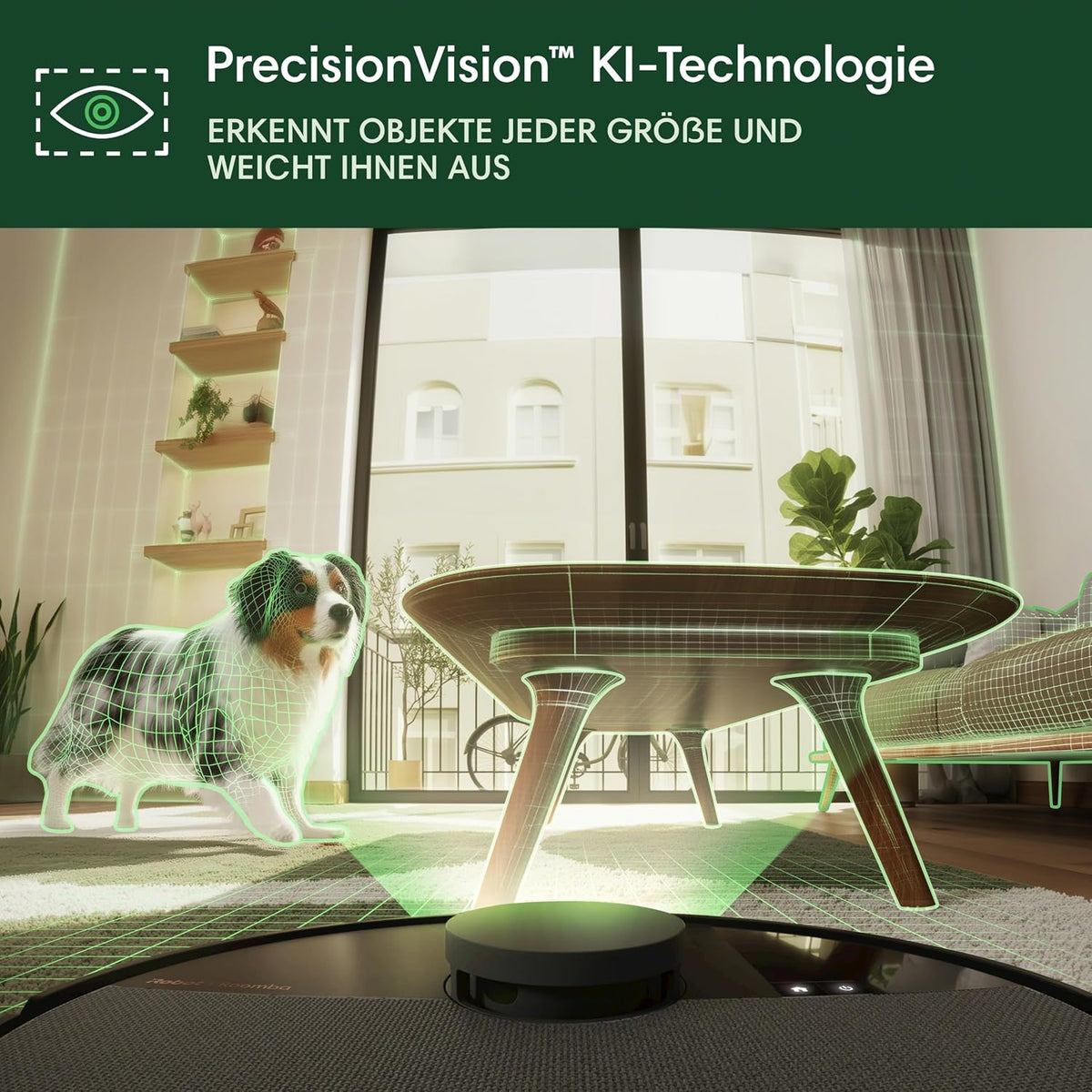 iRobot Roomba Plus 505 Saug- und Wischroboter + AutoWash-Station Saugroboter mit Wischfunktion - Multifunktinales Station - Clearview Pro LiDAR - 7000Pa - DualClean Wischpads mit PerfectEdge - SmartScrub - Schwarz
