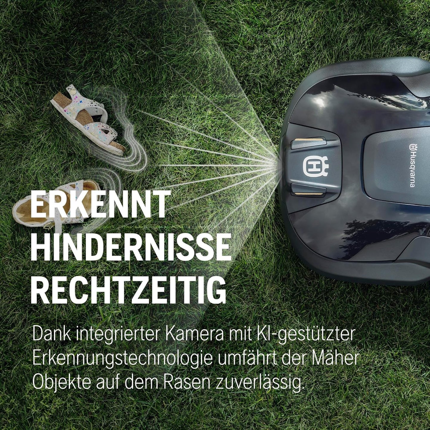 Husqvarna Automower® Aspire R6V Mähroboter ohne Begrenzungskabel